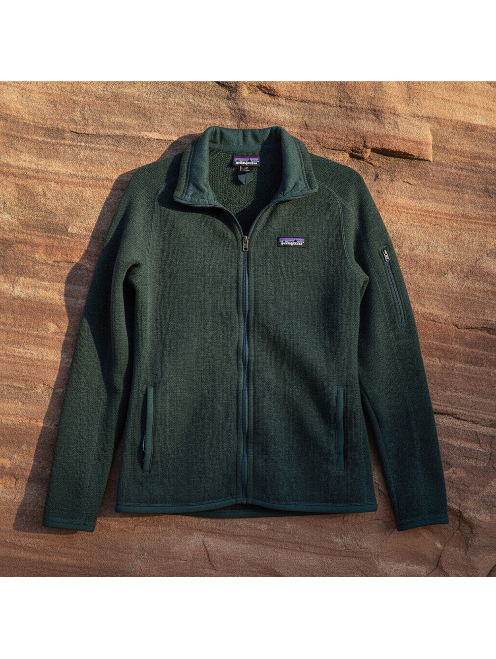 Patagonia Fleece Jacket Dark Green M Unisex Adults